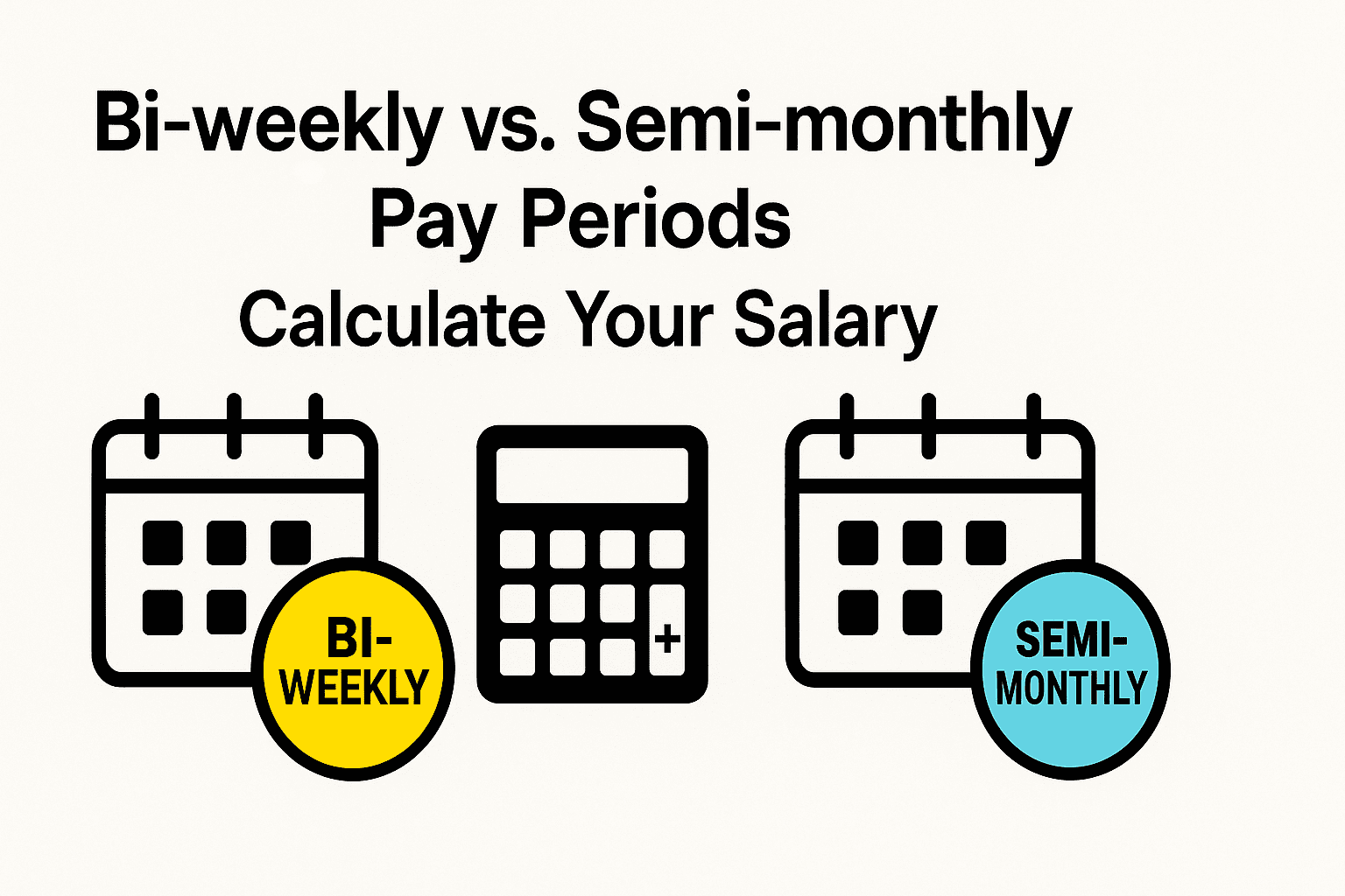 Bi‑weekly vs. Semi‑monthly Pay Periods | Calculate Your Salary