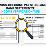 Cross‑Checking Pay Stubs and Bank Statements: Income Verification Tips