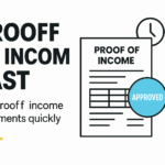 Website categories for proof of income, bank statement editing, rental application and loan document support