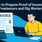 How to Prepare Proof of Income for Freelancers and Gig Workers – Featured Image
