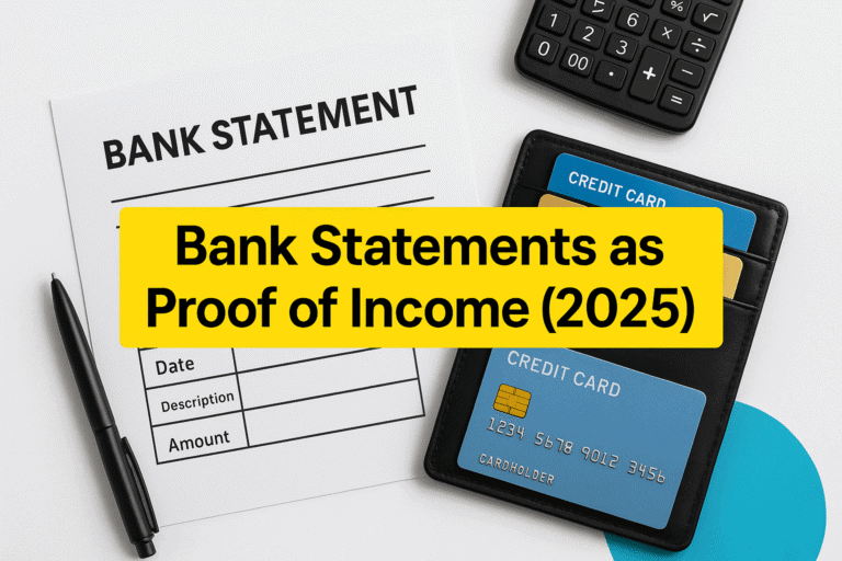 Bank Statements Proof of Income: When They Work & Don’t