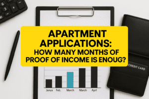 How Many Months of Proof of Income Do You Need? – Rental Guide