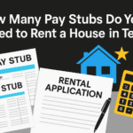 how many pay stubs to rent a house