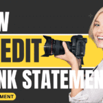 How to Edit Bank Statements for Apartment