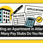 Atlanta Apartment Pay Stubs: How Many Do You Need?