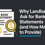 bank statements for rental application