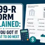 1099-R Form Explained: Why You Got It and What to Do Next