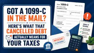 1099 C Form Explained: Cancelled Debt & Your Taxes