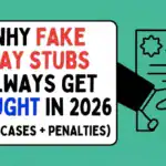 Why Fake Pay Stubs Always Get Caught in 2026 (Real Cases + Penalties)