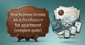 Freelancer Proof of Income for Apartment