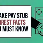 7 Fake Pay Stub Arrest Facts You Must Know