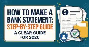 How to Make a Bank Statement: Step-by-Step (2026