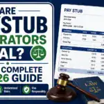 Are Paystub Generators Legal? The Complete 2026 Guide
