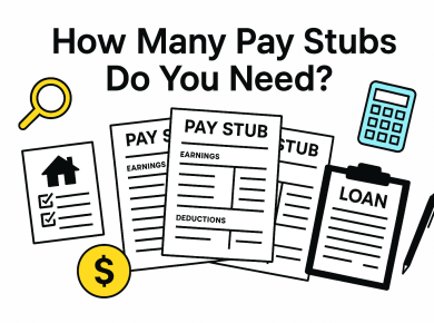 Proof of Income by Pay Schedule (Weekly/Biweekly/Monthly)