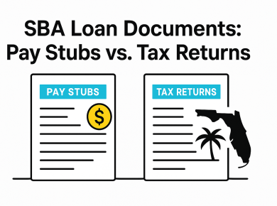 SBA Loan Docs for Small Biz: Pay Stubs vs Tax Returns