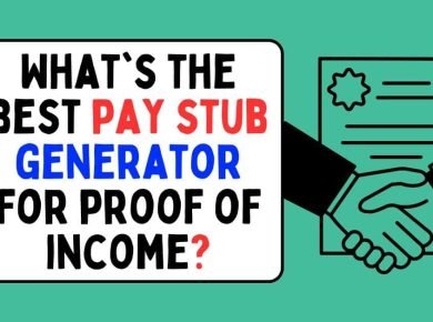 Best Pay Stub Generator & Editing for Proof of Income