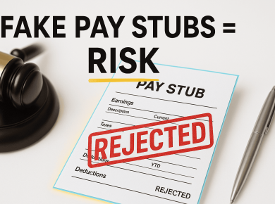 Why Using Fake Pay Stubs Is Risky: Legal Consequences & Rejection
